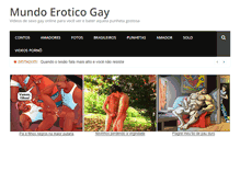 Tablet Screenshot of mundoeroticogay.net